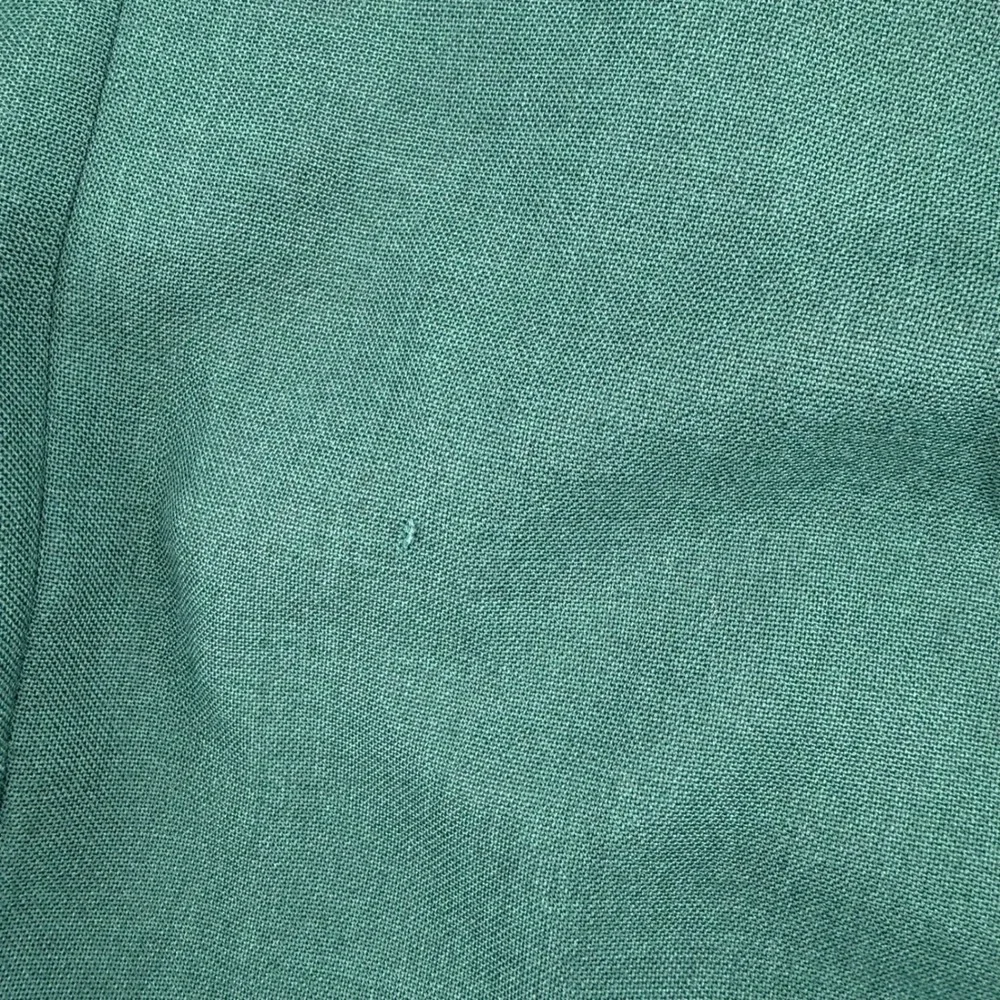 Orvis Mens Forest Green Hopsack Blazer Gold Crest Button Sport Coat 54R USA